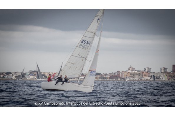 Ceuta, punto de encuentro de la vela, celebra una nueva prueba del XV Campeonato Interclubs del Estrecho-Ceuta Emociona