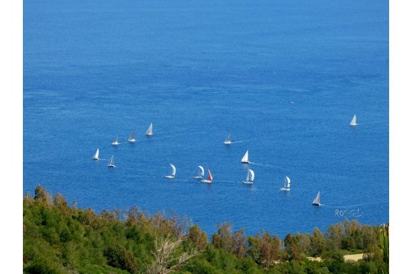 Espectacular participación de 45 barcos en la cuarta prueba del VI Campeonato de Cruceros  Interclubs del Estrecho 2016 en Ceuta.