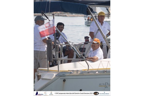 El viento obliga a cambiar el recorrido previsto en la 7ª Prueba del Campeonato Interclubs-Ceuta Emociona