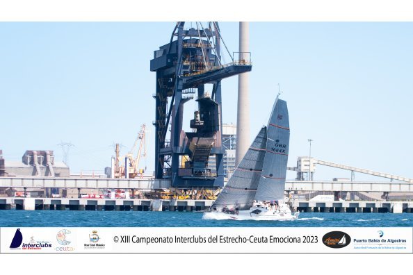 Tras el parón veraniego el Real Club Náutico de la Línea organiza la 7ª Prueba del Campeonato Interclubs del Estrecho-Ceuta Emociona