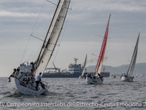 Primera prueba del XV Campeonato Interclubs del Estrecho en el Club Marítimo Linense
